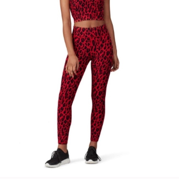 Michi Primal Red Leopard Leggings - Picture 6 of 6